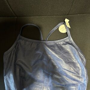 Shimmering Blue Tank Top